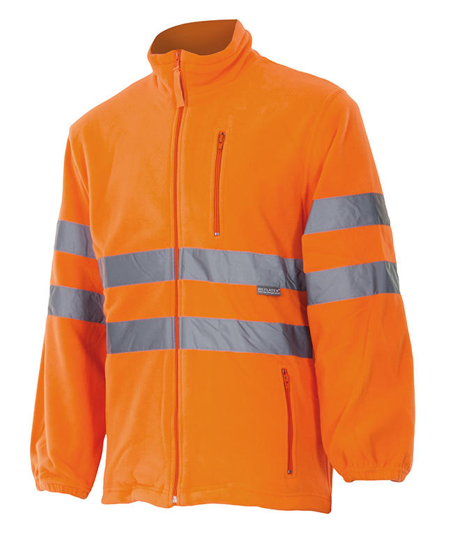 CHAQUETA POLAR ALTA VISIBILIDAD